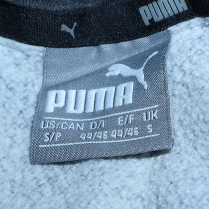 Additional view of Puma Men's Grey Pullover Hoodie, size S, Fleece Graphic Sweatshirt