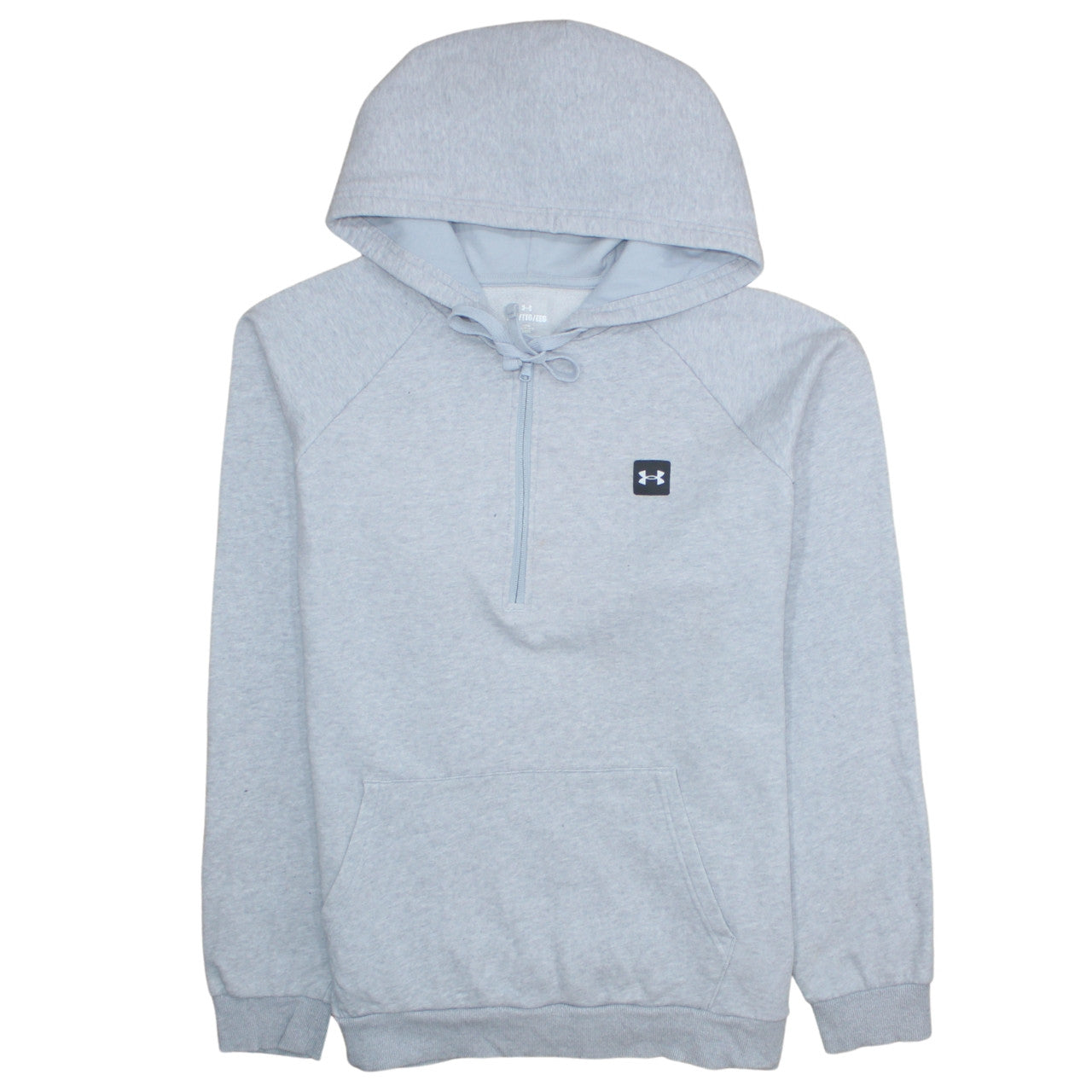 Under Armour Men’s Grey 2XL Half Zip Hoodie with Logo