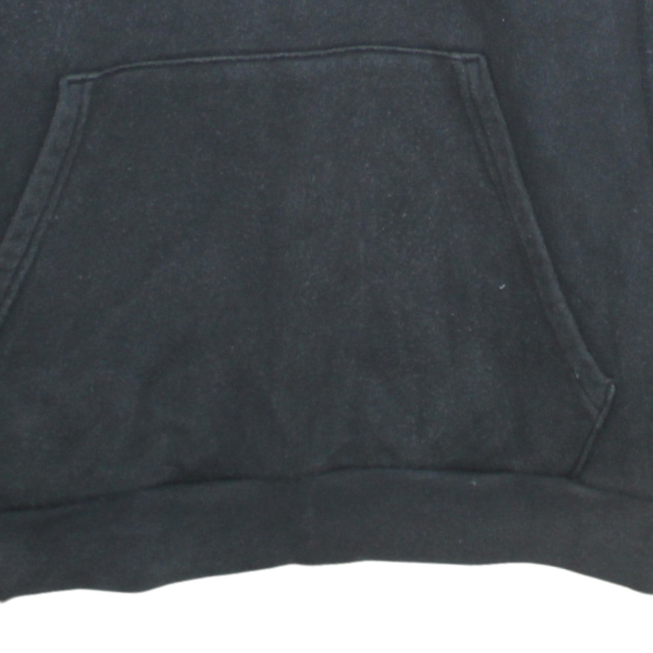Adidas Mens Black 2XL Pullover Hoodie Graphic Print Cotton Blend