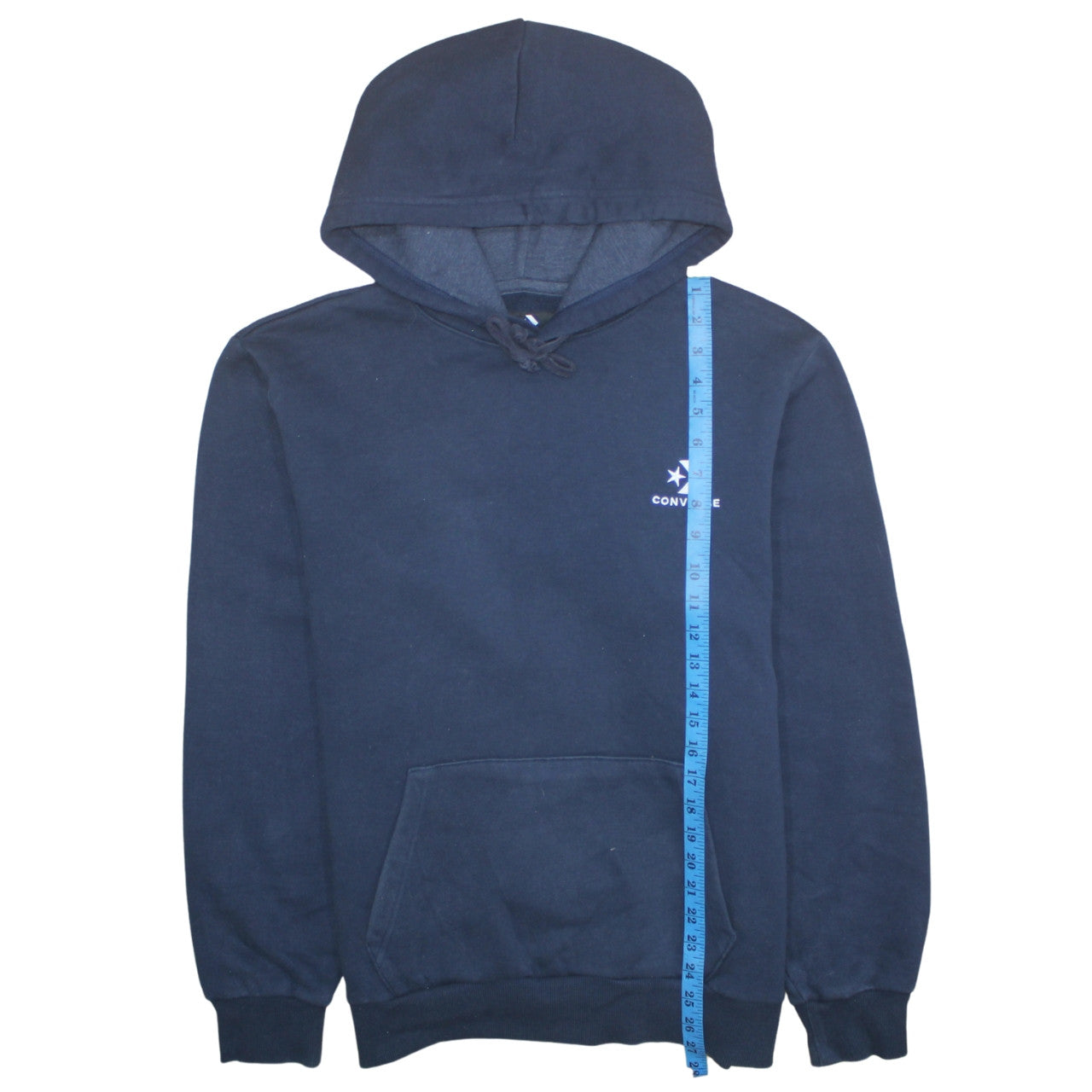 Converse Men's Blue Pullover Hoodie Medium Fleece Sportswear