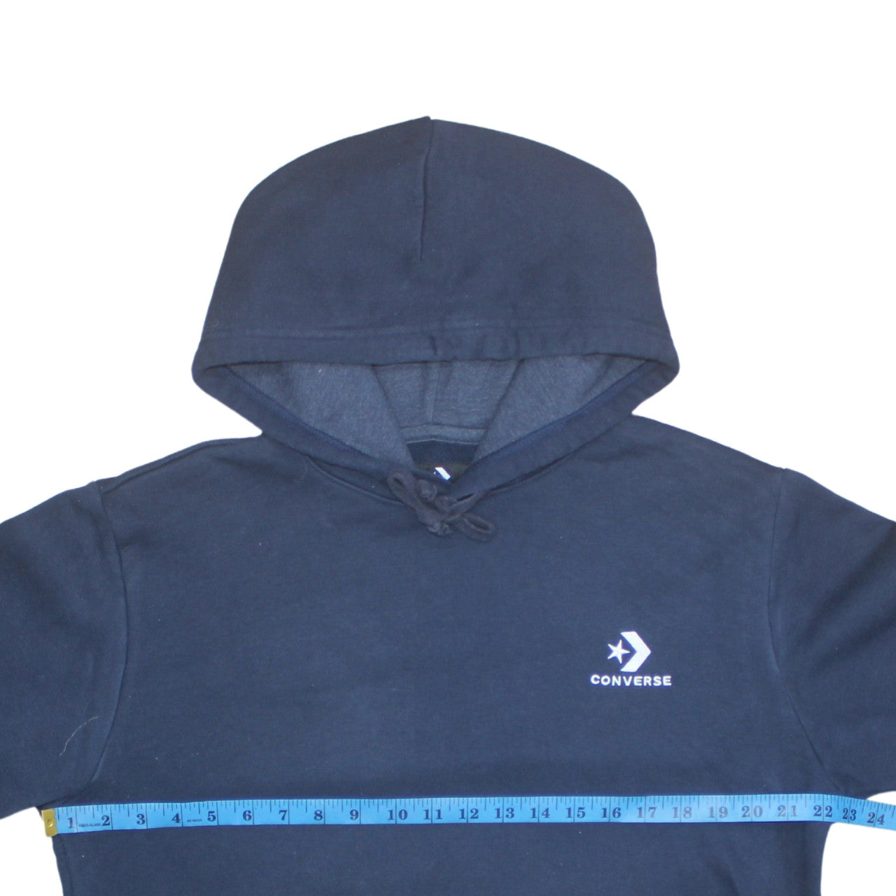 Converse Men's Blue Pullover Hoodie Medium Fleece Sportswear