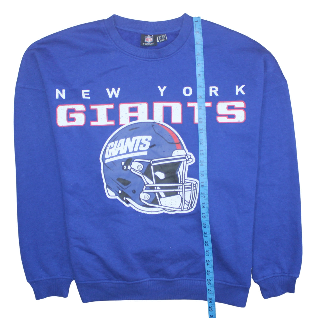 Primark NFL Women Blue XL Pullover Sweatshirt New York Giants