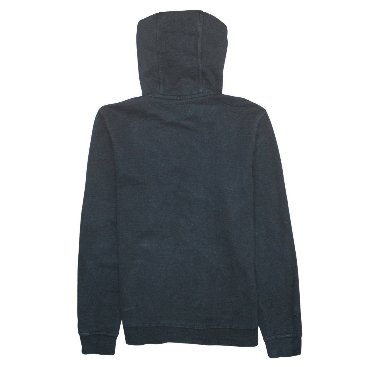 Nike Mens Black L Pullover Hoodie Graphic Logo Cotton Sweatshirt