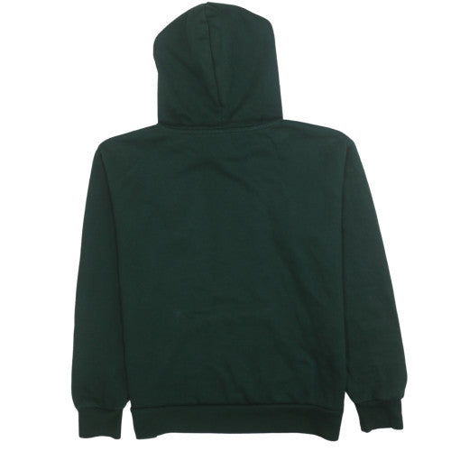 Disney Women's Green Pullover Hoodie Size S Fleece Sweatshirt