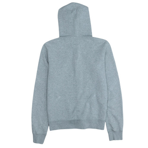 Converse Men's Grey Full Zip Hoodie S Regular Fit Casual Fleece