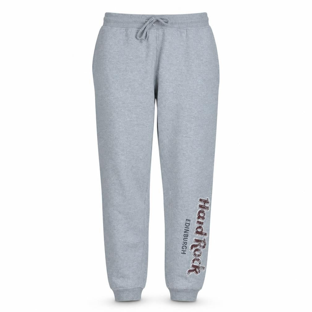 Hard Rock Cafe Grey Women's Jogger Sweatpants Size M Comfortable Fleece