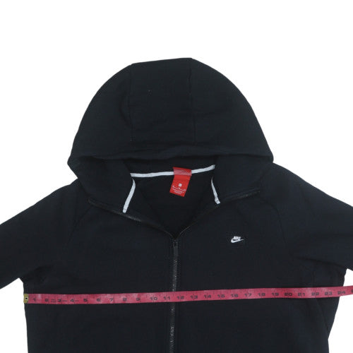 Nike Men's Black XL Full Zip Hoodie Sweatshirt with Logo