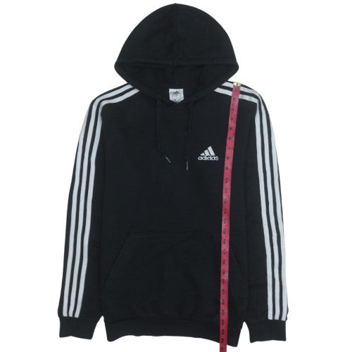 Adidas Men’s Black Pullover Hoodie Small Fleece Sportswear