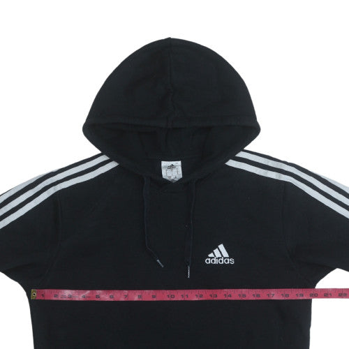 Adidas Men’s Black Pullover Hoodie Small Fleece Sportswear