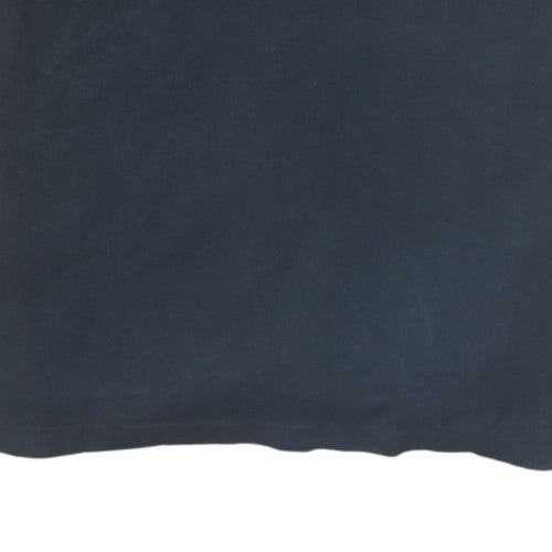 Tommy Jeans Men's Black Cotton Polo Shirt Size L Classic Fit