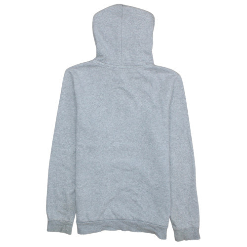 Adidas Boys Grey Pullover Hoodie 13-14 Years Logo Fleece Hooded Sweatshirt