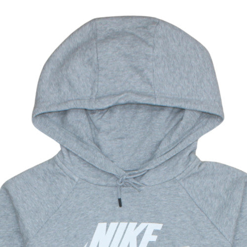 Nike Men's Grey Pullover Hoodie S Regular Fit Sports Style