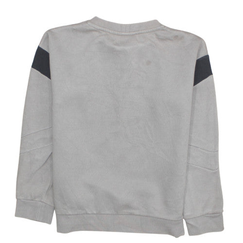 Nike Boys Grey Air Logo Crew Neck Fleece Sweatshirt 12-13 Years