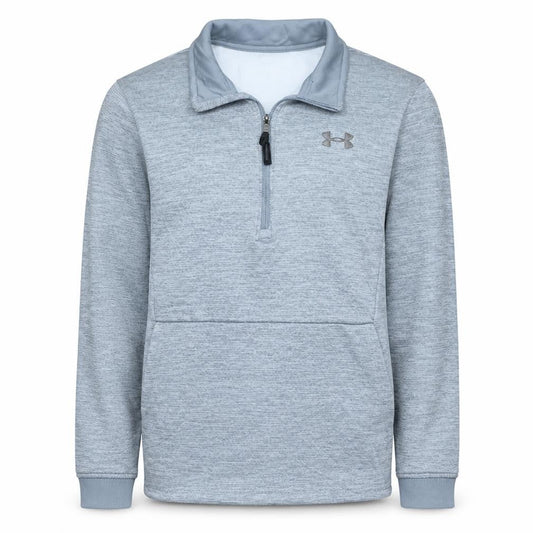 Under Armour Men’s Grey XS 1/4 Zip Fleece Pullover Sweatshirt