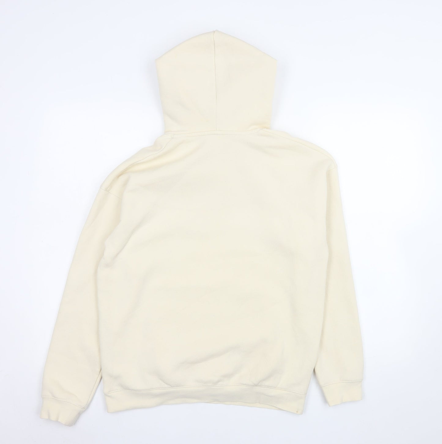 Reebok x H&M Girls Beige Hoodie 13-14 Years Pullover Hooded Sweatshirt