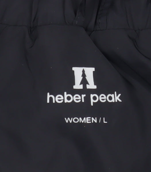 Heber Peak Women Black L Insulated Outdoor Short Skirt