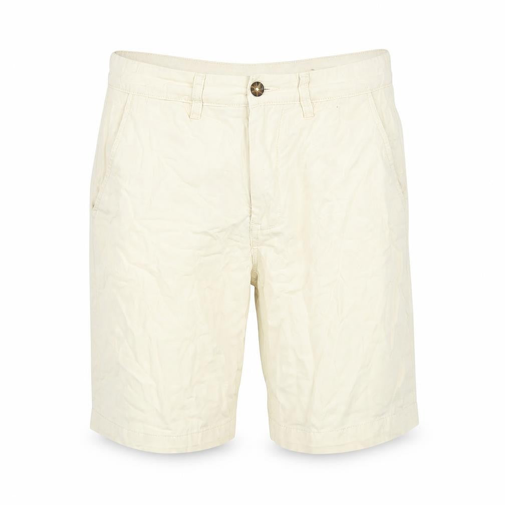 Piombo Men's Beige Chino Shorts Size S Casual Cotton