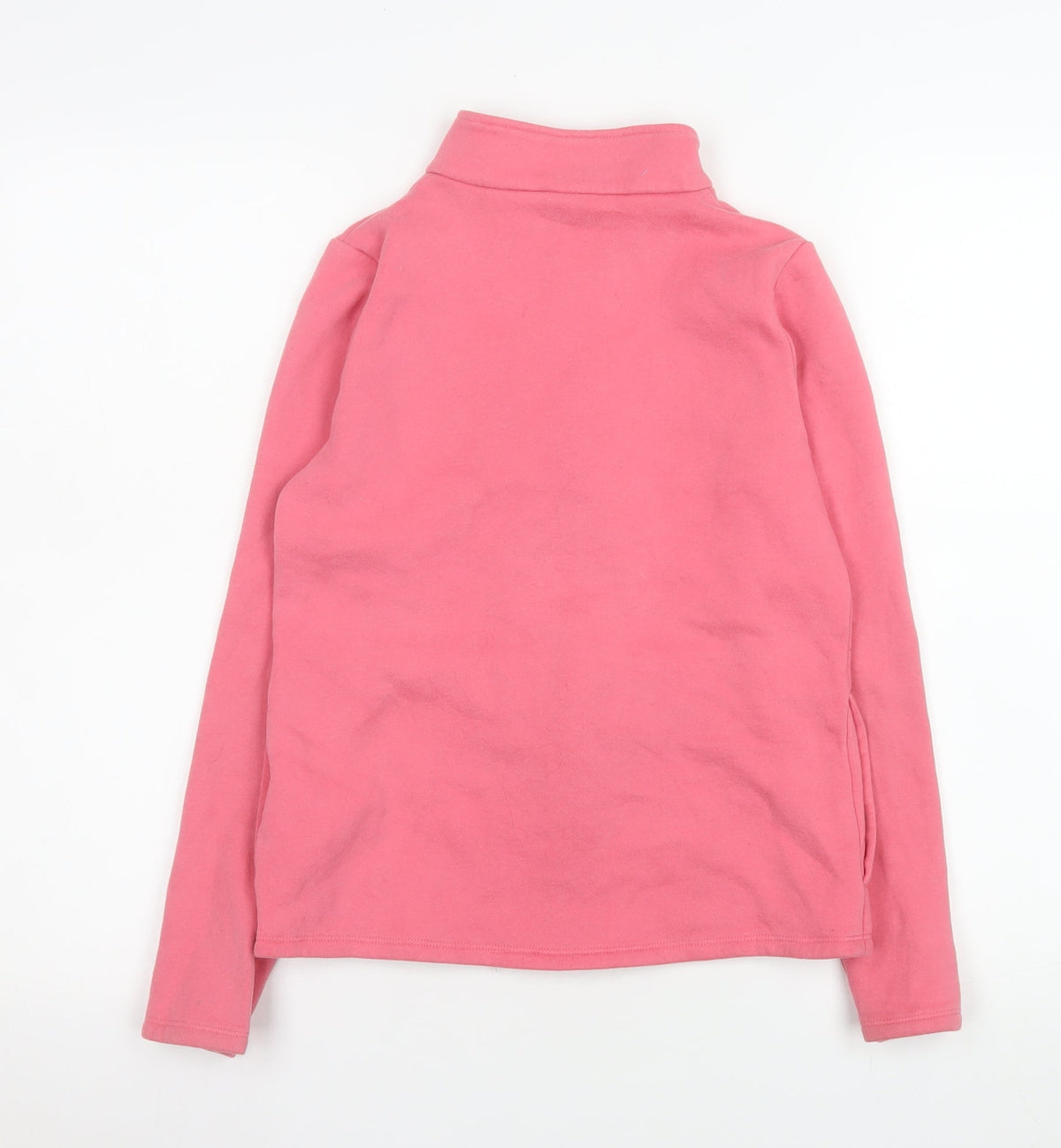 Decathlon Girls Pink Full Zip Fleece Jacket 12-13 Years Lightweight