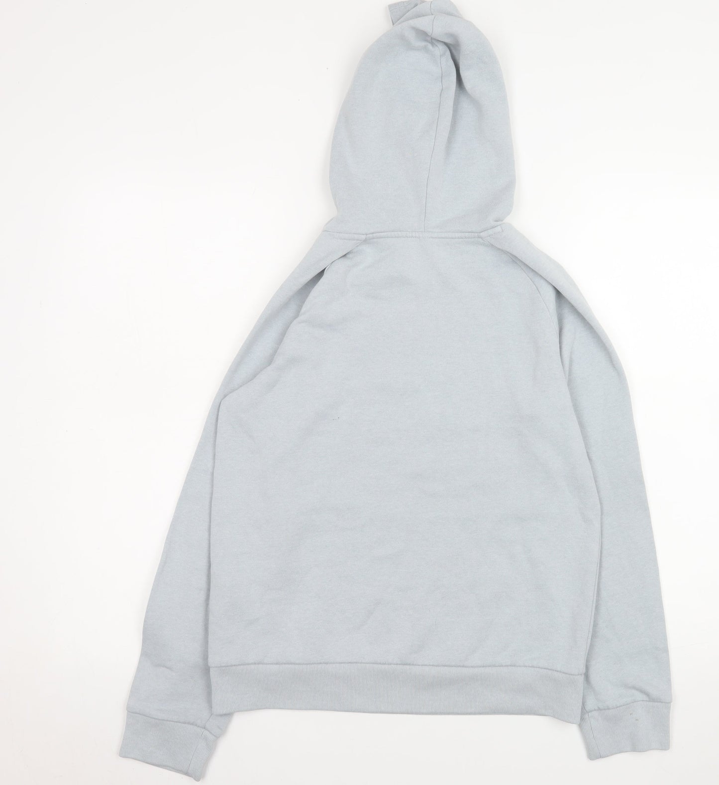 Under Armour Boys Grey Pullover Hoodie YLG Cotton Blend Fleece