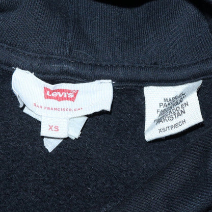 Levi's Men's Black Logo Graphic Pullover Hoodie XS