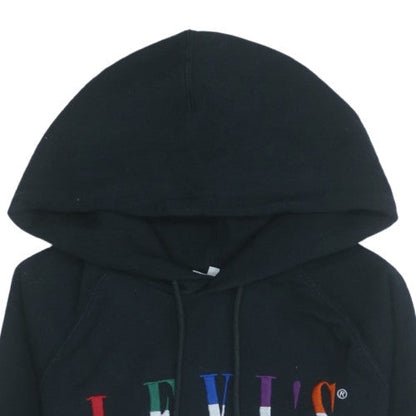 Levi's Men's Black Logo Graphic Pullover Hoodie XS