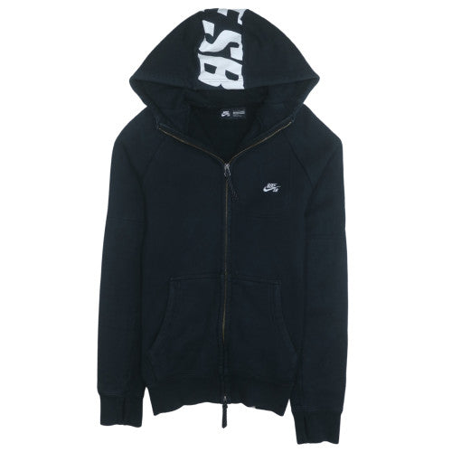 Nike SB Men's Black Full Zip Hoodie M Regular Fit Skate Style
