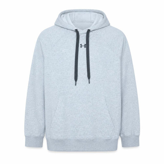 Under Armour Mens Grey XL Pullover Hoodie Loose Fit Fleece