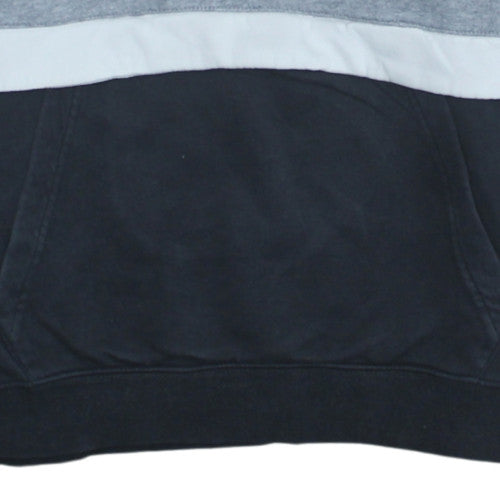 Nike Boys Grey Colourblock 1/2 Zip Hoodie XL 158-170cm Standard Fit