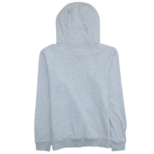 Tommy Hilfiger Boys Grey Pullover Hoodie Size 164 Logo Cotton Sweatshirt