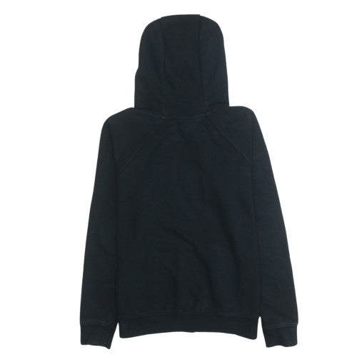 Nike Womens Black XS Pullover Hoodie Gold Logo Sweatshirt
