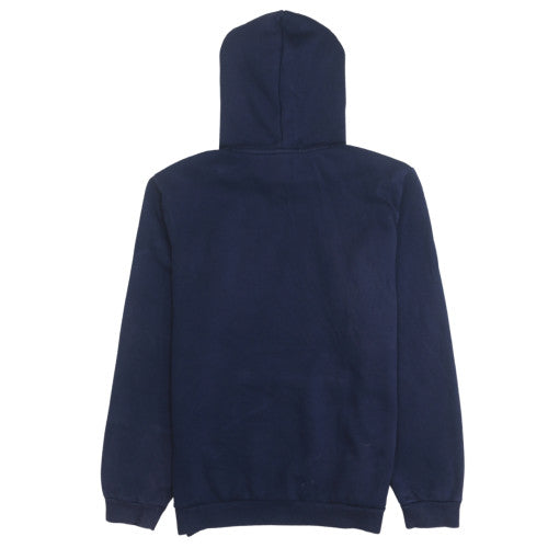 Puma Boys Navy Blue Pullover Hoodie 15-16 Years Regular Fit Cotton Blend