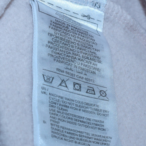 Adidas Originals Womens White Pullover Hoodie 13-14Y Teens Logo Print