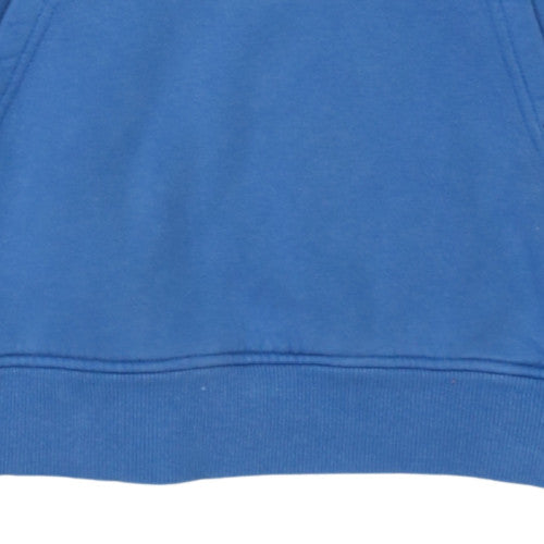 Canterbury Men's Blue Pullover Hoodie Rugby Graphic M