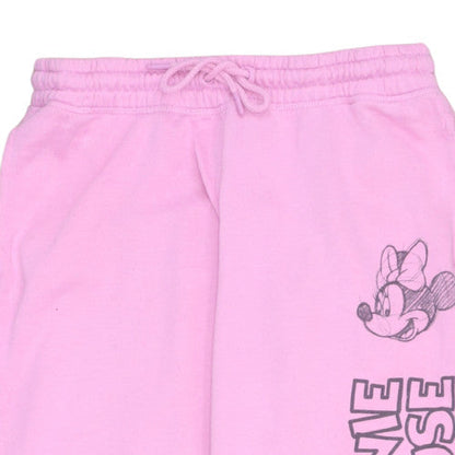 Preloved Disney Womens Pink Minnie Mouse Sweatpants Size M Regular Fit - Image 7