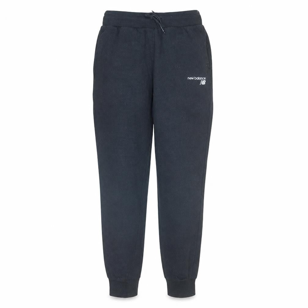 New Balance Men's Black Regular Fit Sweatpants Medium