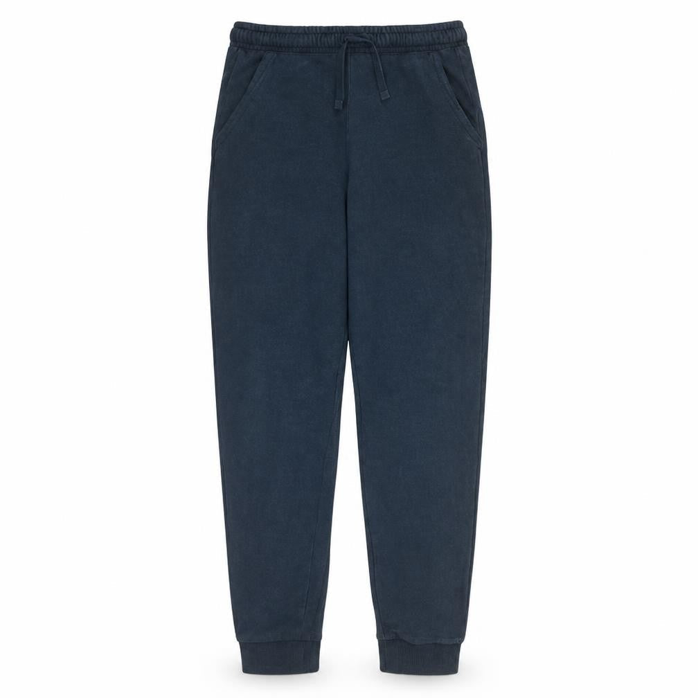 Marks & Spencer Boys Blue Cotton Jogger Trousers 12-13 Years