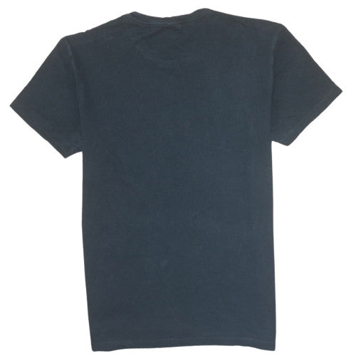 Ralph Lauren Men Black Cotton Crew Neck Short Sleeve T-Shirt M
