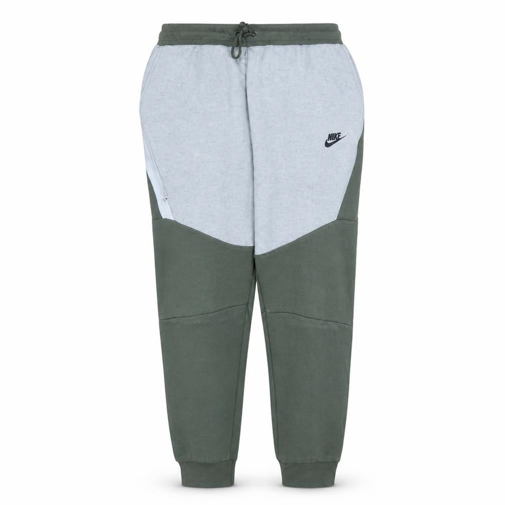 Nike Womens 2XL Grey Green Jogger Sweatpants with Logo