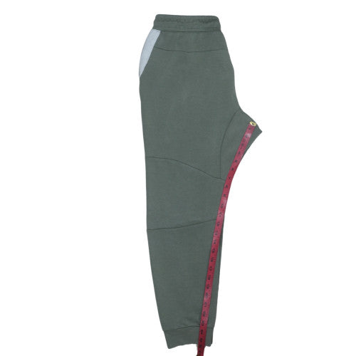 Nike Womens 2XL Grey Green Jogger Sweatpants with Logo
