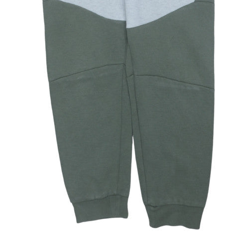 Nike Womens 2XL Grey Green Jogger Sweatpants with Logo