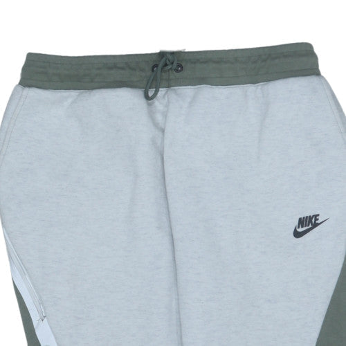 Nike Womens 2XL Grey Green Jogger Sweatpants with Logo