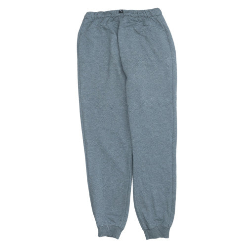 Puma Boys Grey Jogger Trousers 14 Years Elastic Waist Activewear