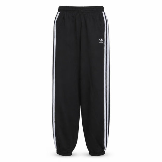 Adidas Womens Black Sweatpants Size 10 Fleece Elastic Waist Joggers
