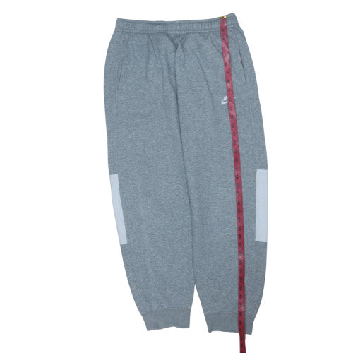 Nike Men's Grey Sweatpants M Regular Fit Tapered Joggers