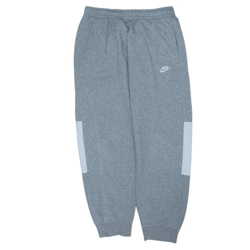 Nike Men's Grey Sweatpants M Regular Fit Tapered Joggers