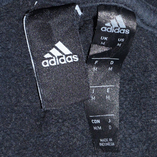 Adidas Men's Black M Pullover Crew Neck Sweatshirt