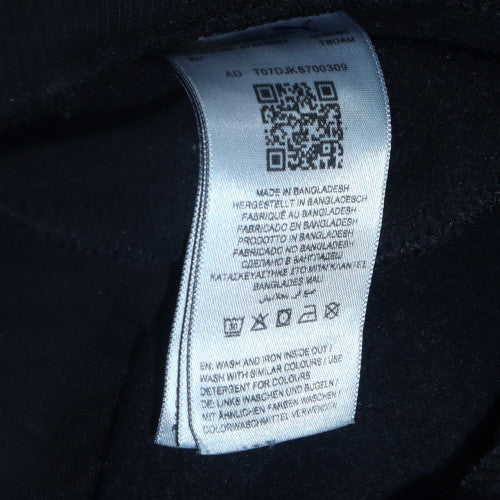 Puma Women's Black Jogger Trousers Size S Fleece Elastic Waist