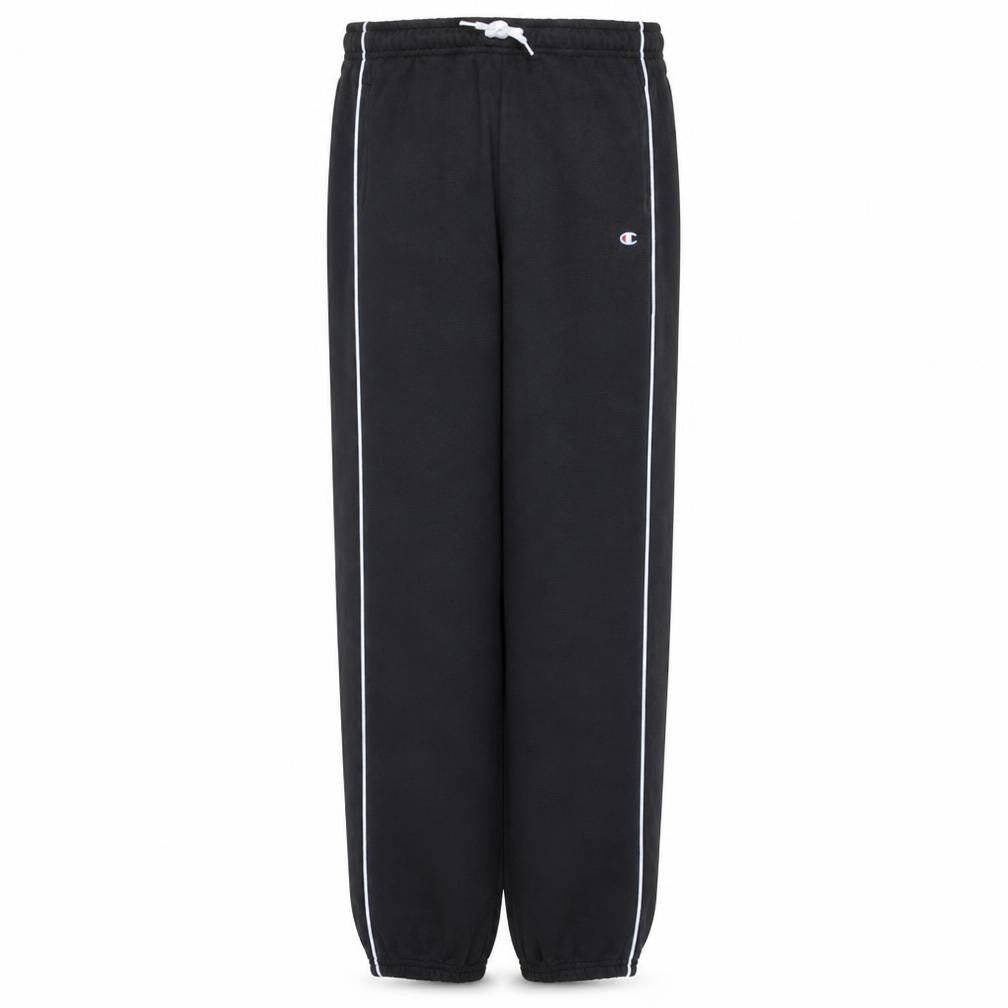 Champion Boys Black 2XL Jogger Trousers with Side Stripe and Drawstring