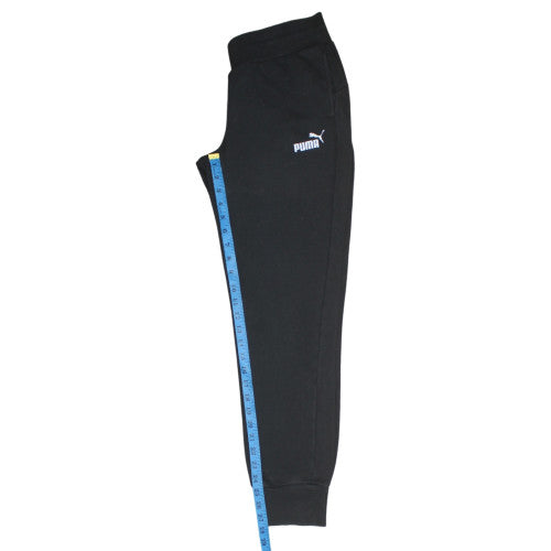 Puma Womens Black Jogger Sweatpants Size S Elastic Waist Pockets