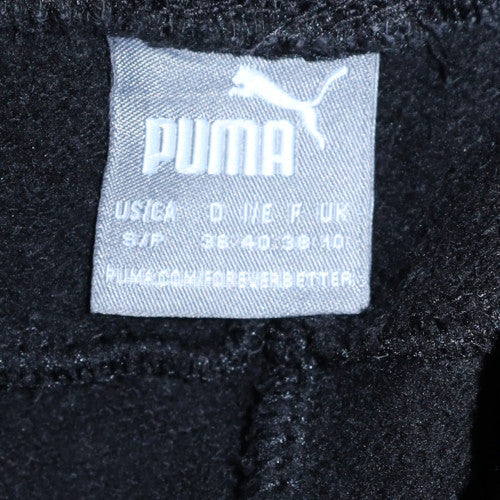 Puma Womens Black Jogger Sweatpants Size S Elastic Waist Pockets